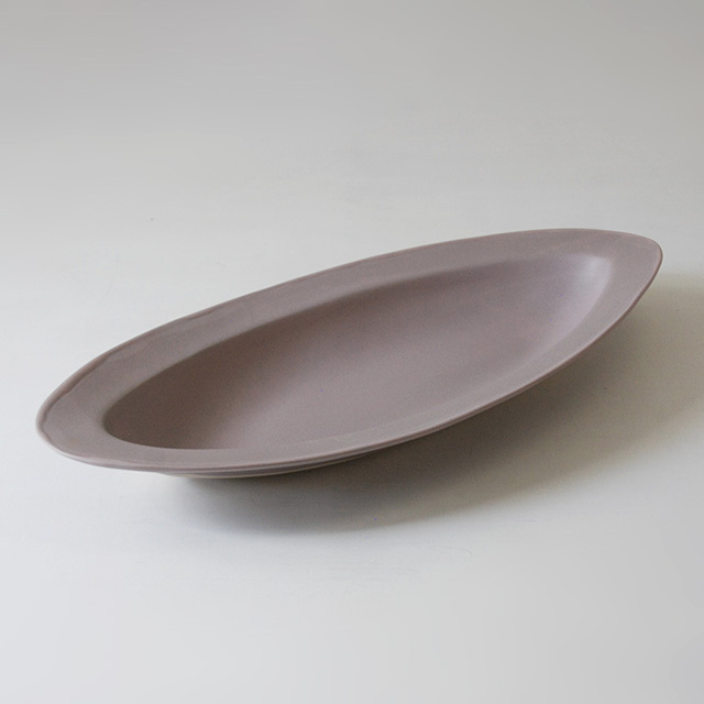 edgedオーバルディッシュ lavender / Christiane Perrochon ストーンウェア