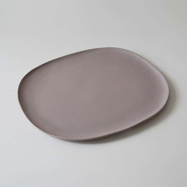 オーバルプレート lavender / Christiane Perrochon ストーンウェア