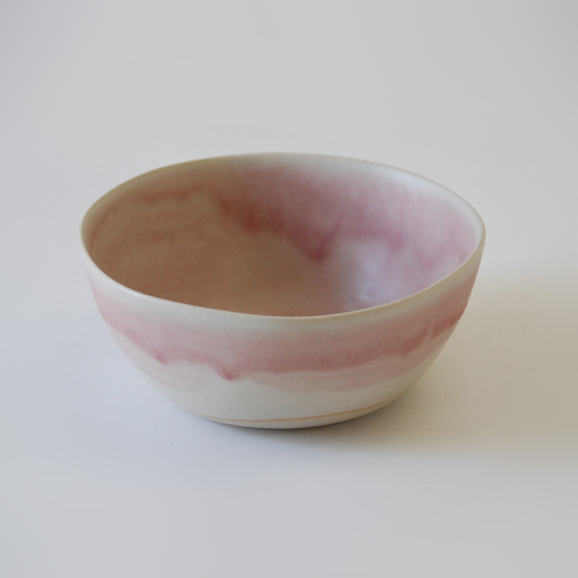 シリアルボウル pink / Christiane Perrochon ストーンウェア