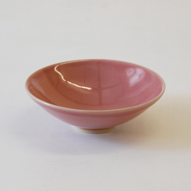 ボウル shiny pink φ14 / Christiane Perrochon ストーンウェア
