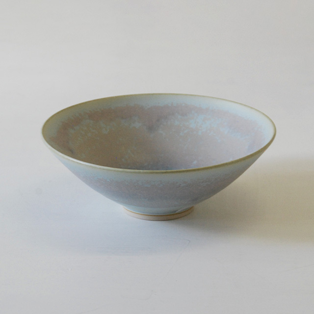 ボウル crystal pink blue φ18 / Christiane Perrochon ストーンウェア