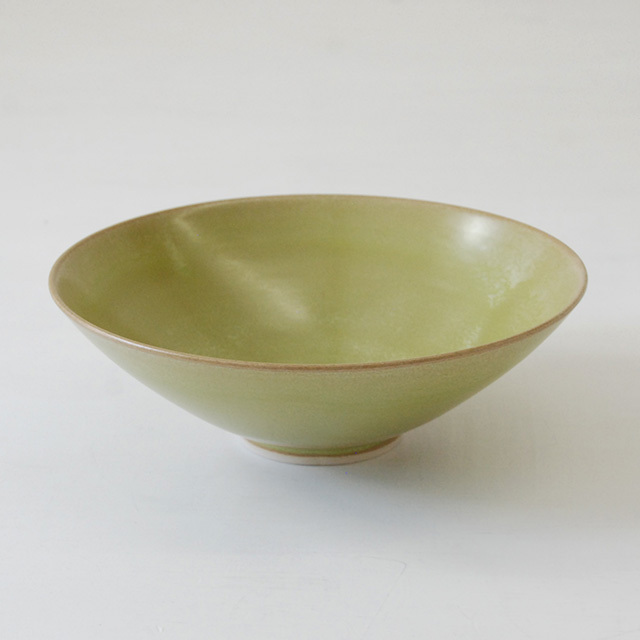 ボウル crystal yellow green φ22 / Christiane Perrochon ストーンウェア
