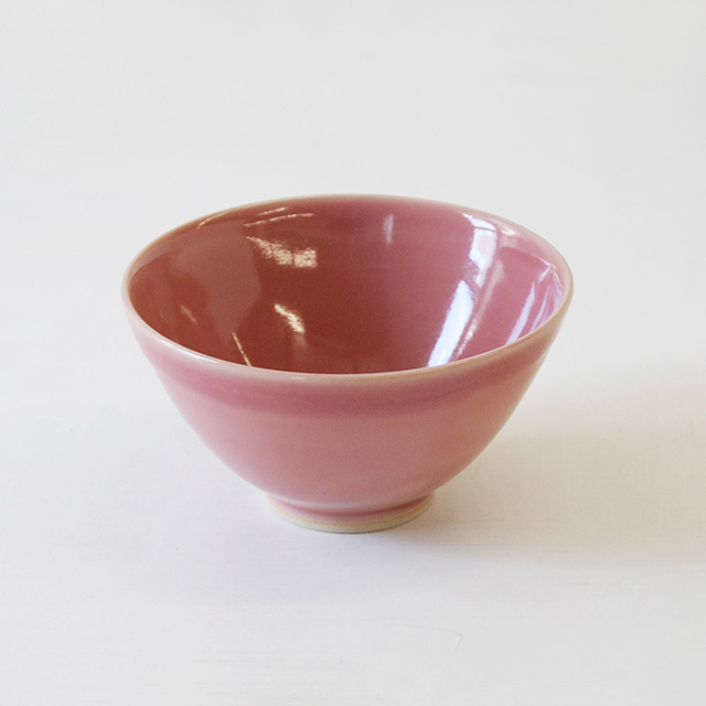 ボウル shiny pink φ12 / Christiane Perrochon ストーンウェア