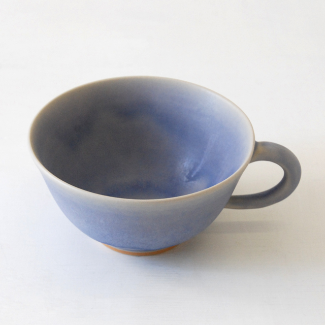 ティーカップ iris blue / Christiane Perrochon ストーンウェア