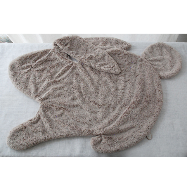 ウサギブランケット72 エマ グレージュ / Dimpel (DI-EMMAMOPPIE_72_OT)