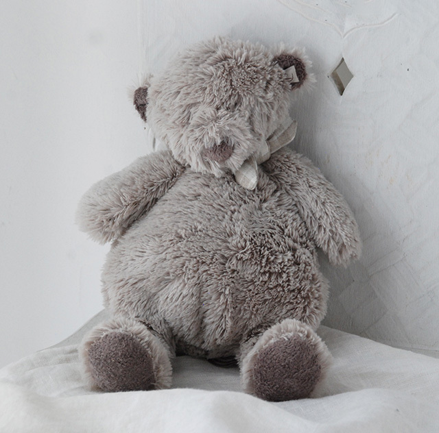 クマオルゴール付ぬいぐるみ ノアン グレージュ / Dimpel