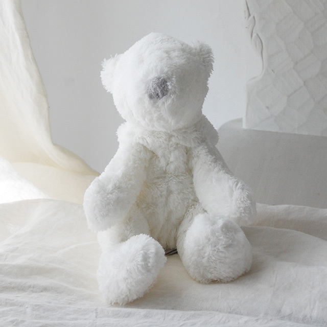 クマぬいぐるみ プチモ22 ブラン / Dimpel